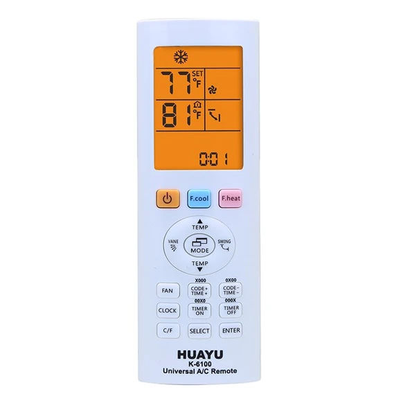 Huayu K-6100 Akıllı Klima Kumandası 24079 ürün görseli 1