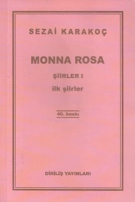 Monna Rosa Şiirler - I İlk Şiirler Sezai Karakoç Diriliş Yayınları - İKİNCİ EL KİTAP ürün görseli 1