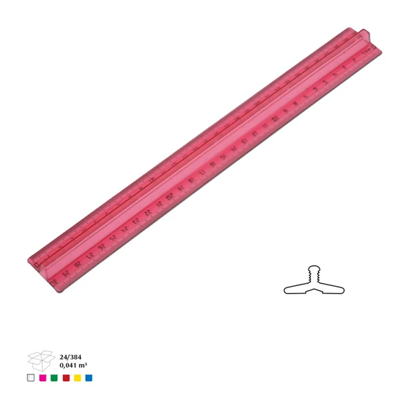 Triple Cetvel 30 cm ürün görseli 1
