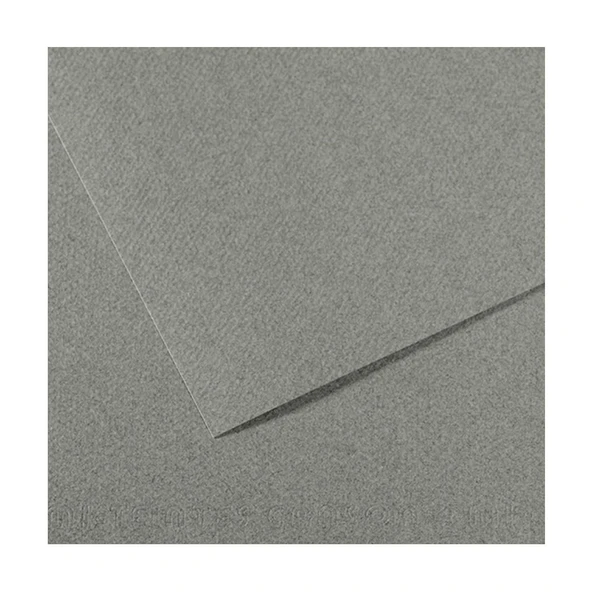 Canson Dokulu Fon Kartonu Gri Mi-Teintes 50X65Cm 160 Gram Grey 431 (10 Lu Paket) ürün görseli 1