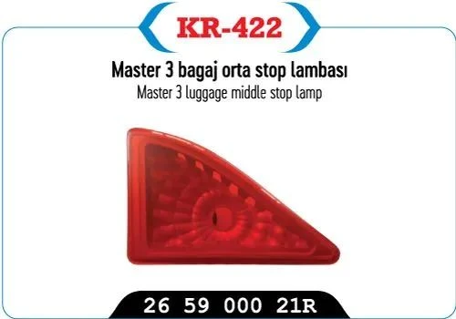 3.STOP LAMBASI MASTER III 11>16 ürün görseli 1