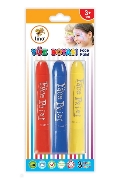 Lino Yüz Boyası 3 Renk Ln-900 ürün görseli 1