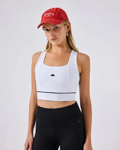 Ellesse Kadın Spor Bra Kırık Beyaz 6SF5025-OF ürün görseli 1