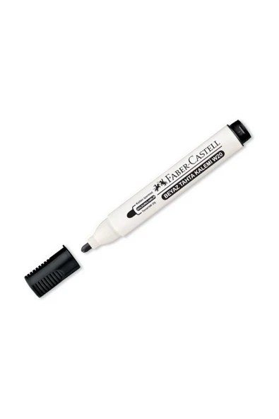 Faber Castell Fc Beyaz Tahta Kalemi W20, Siyah ürün görseli 1