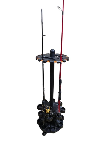 Anchor 16 lı Tekerlekli LRF Spin Olta Kamış Standı ürün görseli 1