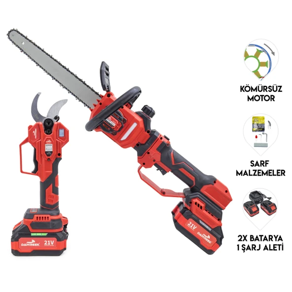 DAWREEK BT0228 İKİLİ BUDAMA SETİ ürün görseli 1