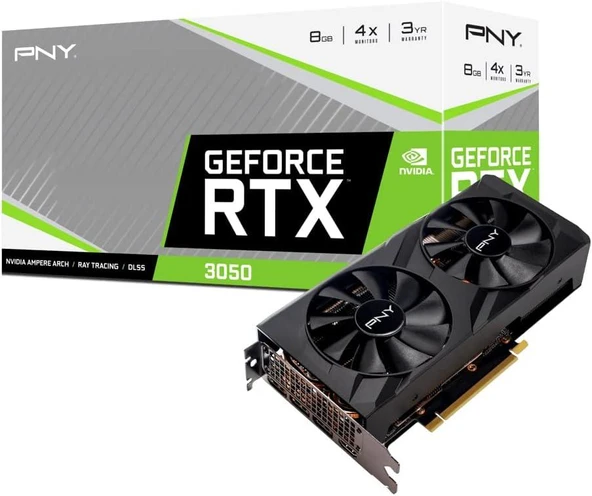PNY GeForce RTX 3050 Verto Dual Fan 8GB