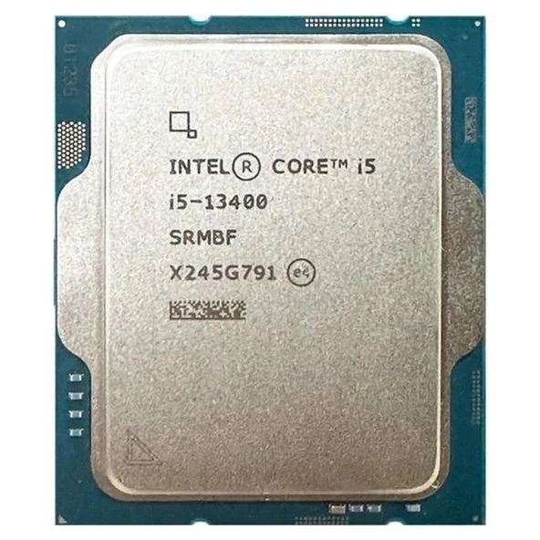 Core İ5 13400 Tray 3.30Ghz (Turbo 4.40Ghz) 20Mb Cache Lga1700 13.Nesil Kutusuz Fansız İşlemci ürün görseli 1