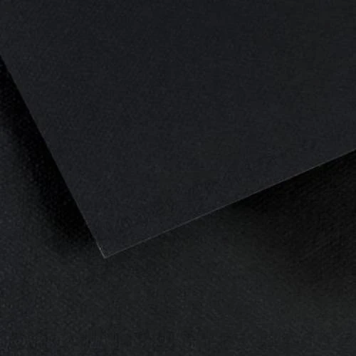 Canson Dokulu Fon Kartonu 50X65 Cm 160 Gr 425 Siyah 10 Lu (1 Paket 10 Adet) ürün görseli 1