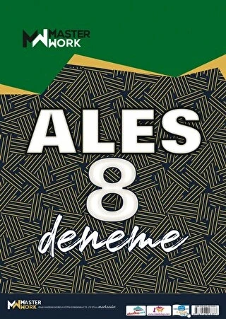 Ales 8 Çözümlü Deneme Seti Master Work ürün görseli 1