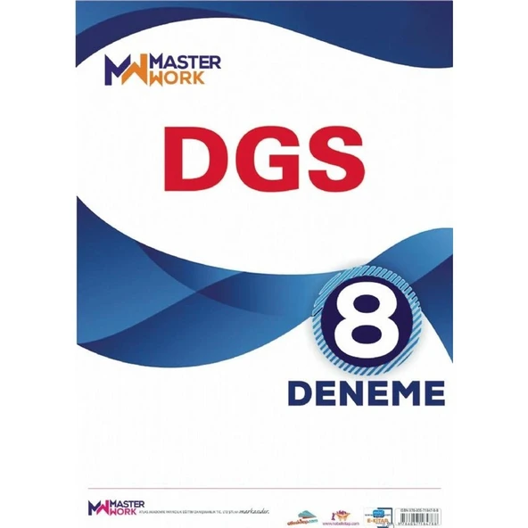 Dgs 8 Deneme Master Work ürün görseli 1