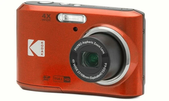Kodak Pixpro FZ45 Dijital Fotoğraf Makinesi RED ürün görseli 1