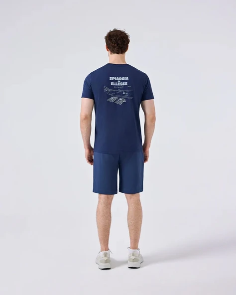 Ellesse Erkek Şort Lacivert 6SM4010-NV - Resim 3