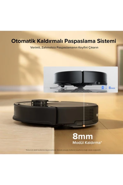 Roborock S8 Pro Akıllı Robot Süpürge Siyah - Resim 11