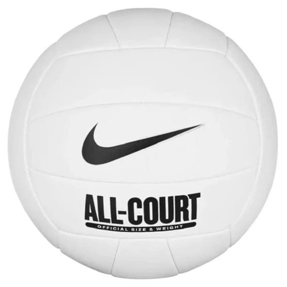 Nike All Court Unisex Beyaz Voleybol Topu Nike All Court Unisex Beyaz Voleybol Topu N.100.9072.132.05 ürün görseli 1