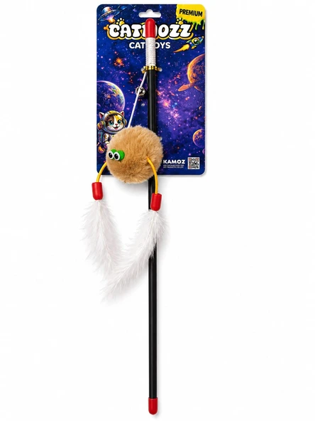 Catmozz Premium Monster Peluş Olta 45 Cm ürün görseli 1