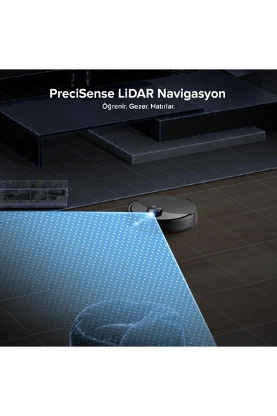 Roborock S8 Pro Akıllı Robot Süpürge Siyah - Resim 4