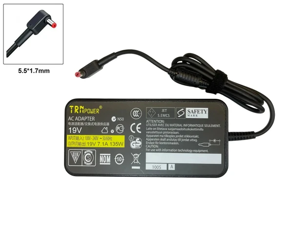 Acer Nitro 5 AN515-52-54ZN Notebook Adaptör Şarj Aleti ürün görseli 1