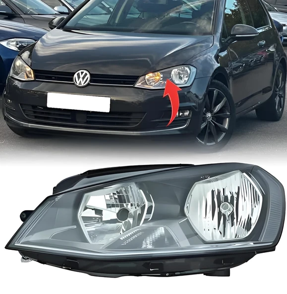Vw Golf 7 2013-2017 Sol Ön Far Trend-Comfort 5G1941005 ürün görseli 1