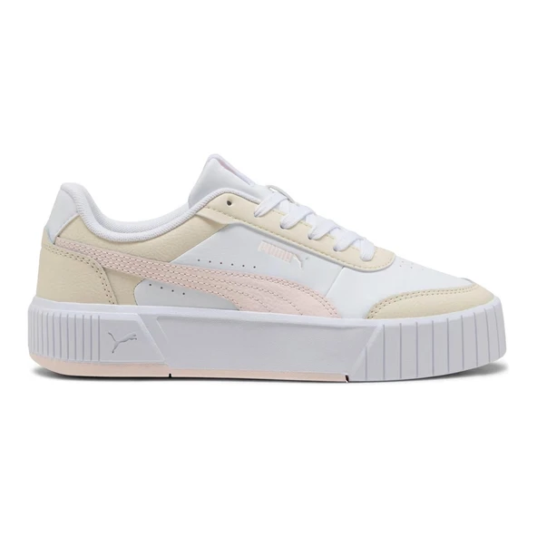 Puma 402637 Carina Mia Spor Ayakkabı Beyaz-Pembe ürün görseli 1