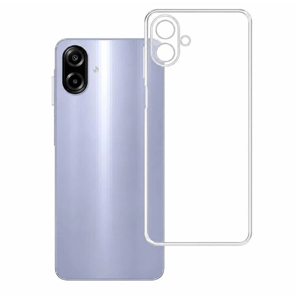 Samsung Galaxy A07 İle Uyumlu Kılıf Şeffaf Kamera Korumalı 3D ürün görseli 1