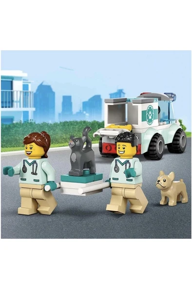LEGO City Veteriner Kurtarma Aracı 60382 ürün görseli 1