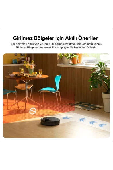 Roborock S8 Pro Akıllı Robot Süpürge Siyah - Resim 5