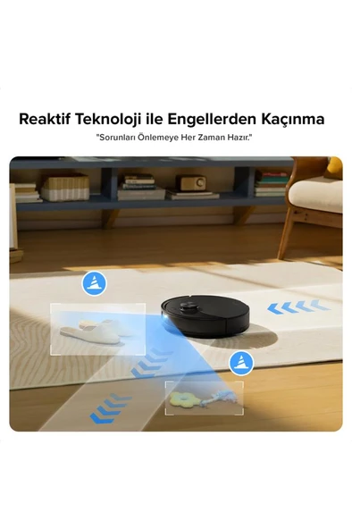 Roborock S8 Pro Akıllı Robot Süpürge Siyah - Resim 3