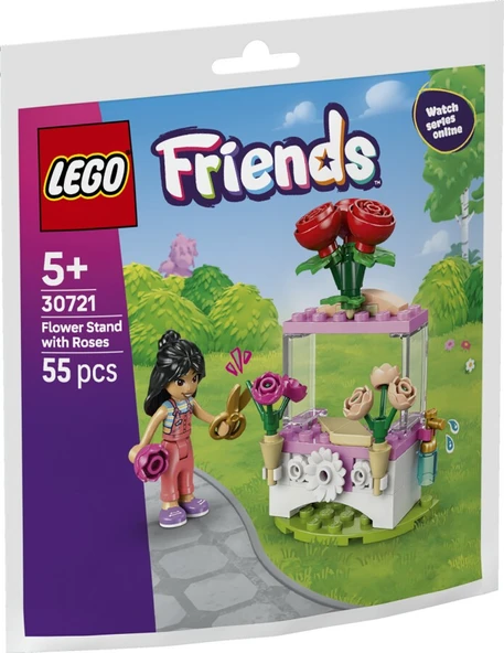 Lego Friends Güllü Çiçek Standı 30721 ürün görseli 1
