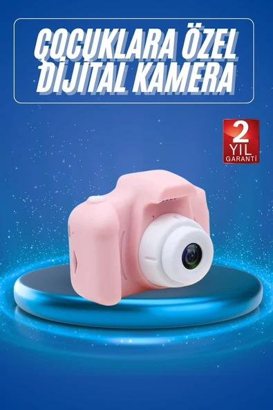 2.0 Inç Ekran Mini 1080p Hd Çocuk Kamera Dijital Fotoğraf Makinesi ürün görseli 1