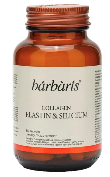 Barbaris Collagen Elastin Silicium 30 Tablet ürün görseli 1