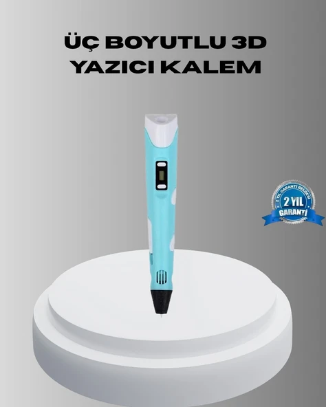 3D Yazıcı Kalem Taşınabilir FDM Teknolojili ve Çok Amaçlı Kullanımlı ürün görseli 1