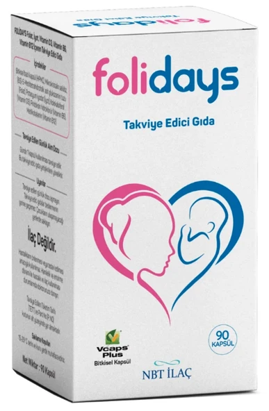 Folidays 90 Kapsül ürün görseli 1