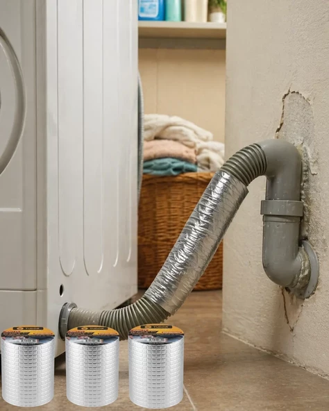 3 Lü Set Güçlü Yapışkanlı Su Yalıtım Bandı 72 MM 2 Metre ürün görseli 1