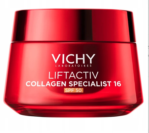 Vichy Liftactiv Collagen Specialist 16 Güneş Korumalı Yaşlanma Karşıtı Gündüz Kremi SPF50, 50 ml ürün görseli 1