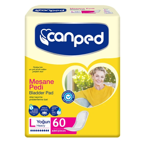 Canped Mesane Pedi Yoğun L-Large Beden 60 Adet ürün görseli 1