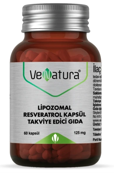 Venatura Lipozomal Resveratrol 60 Kapsül ürün görseli 1