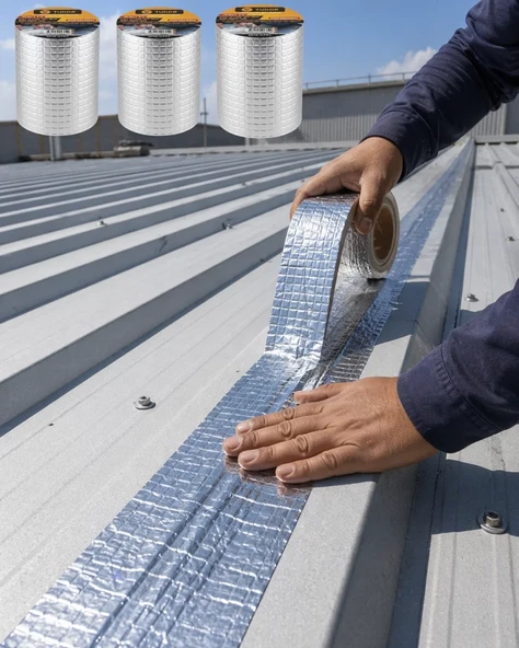 3 Lü Set Çatı Balkon PVC Boru İçin Sızdırmazlık Tamir Bandı ürün görseli 1
