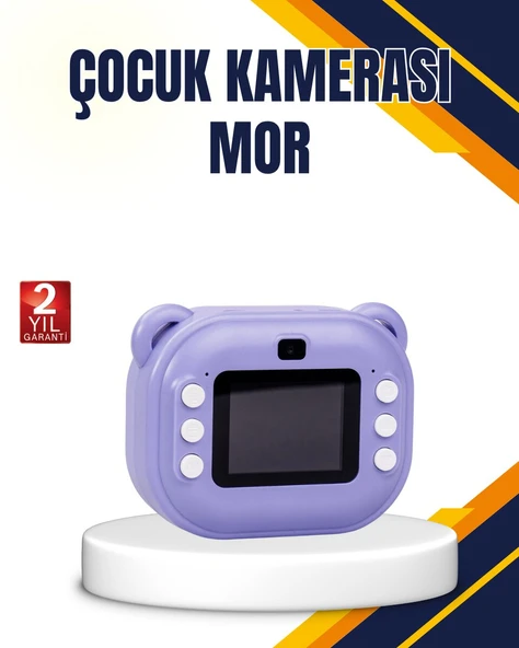 18 Efektli Şipşak Kamera - Oyunlu Müzik Çalarlı ve Anında Baskı Özellikli ürün görseli 1