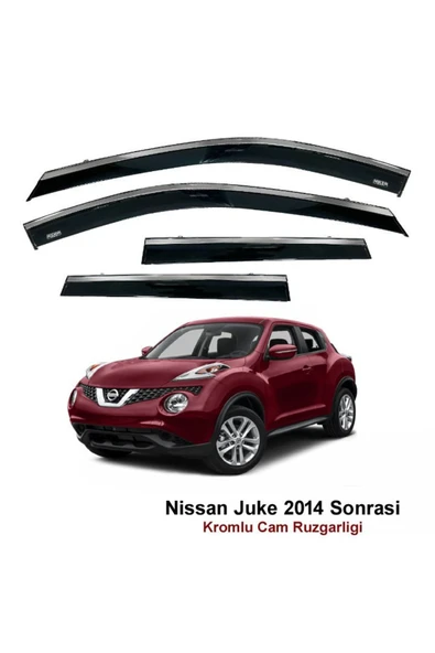 Niken Nissan Juke Kromlu Cam Rüzgarlığı 2014 Sonrası ürün görseli 1