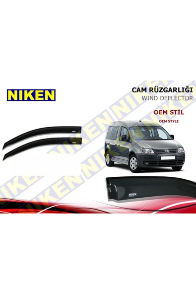 Niken Volkswagen Caddy Cam Rüzgarlığı 2003 Sonrası 2li ürün görseli 1