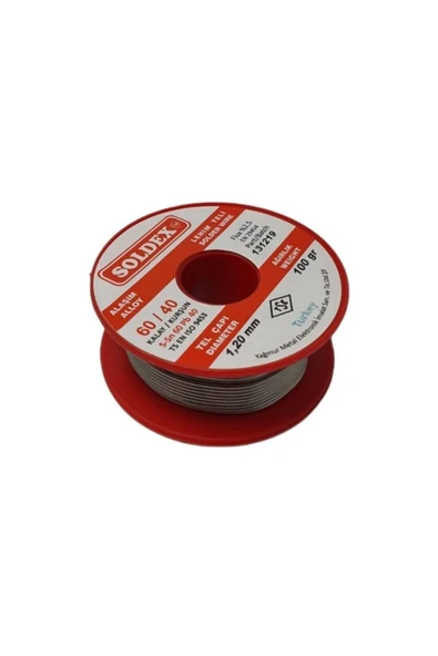 GUMUSONLINE 100gr 1.2mm 60/40 Lehim Teli ürün görseli 1