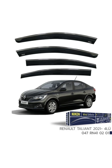 Niken Renault Taliant Kromlu Cam Rüzgarlığı 4lü 2021 Ve Üstü ürün görseli 1