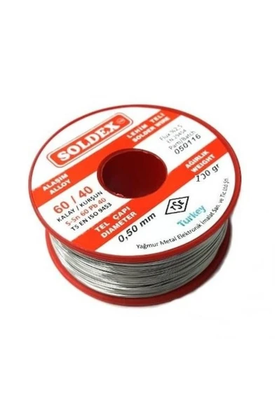 GUMUSONLINE Lehim Teli 100gr 0,75mm 60/40 ürün görseli 1
