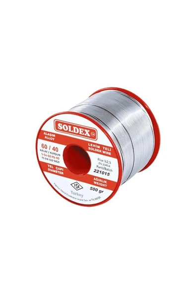 GUMUSONLINE 1mm 500 Gr Soldex Lehim Teli ürün görseli 1