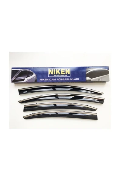 Niken Kromlu Cam Rüzgarlığı Renault Clio 4 2013-2020 ile uyumlu ürün görseli 1