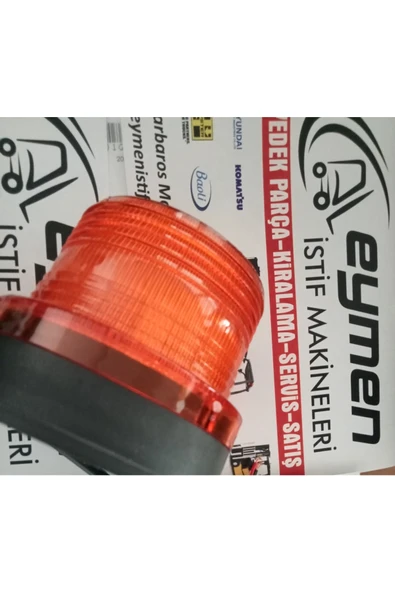 GUMUSONLINE Çakarlı Tepe Lambası 12-110 volt - Resim 2