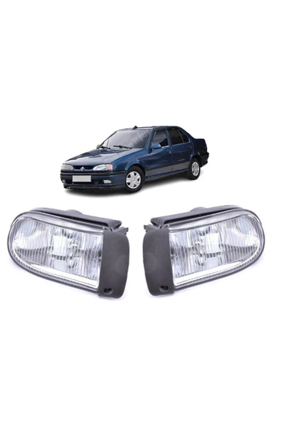 GUMUSONLINE Renault R19 Sağ + Sol Ön Sis Lambası Takımı 1988--2001 ürün görseli 1