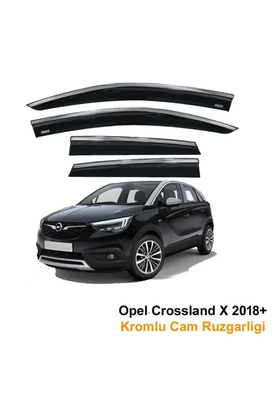 Niken Opel Crossland X Kromlu Cam Rüzgarlığı 2018 Sonrası ürün görseli 1