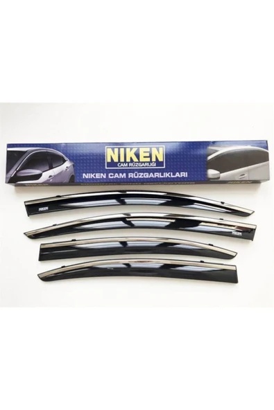 Niken Renault Fluence Kromlu Cam Rüzgarlığı 2009-2016 Arası 4,lü ürün görseli 1